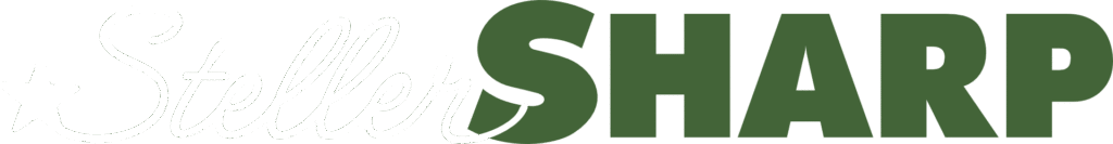 Steller Sharp Horizontal Logo