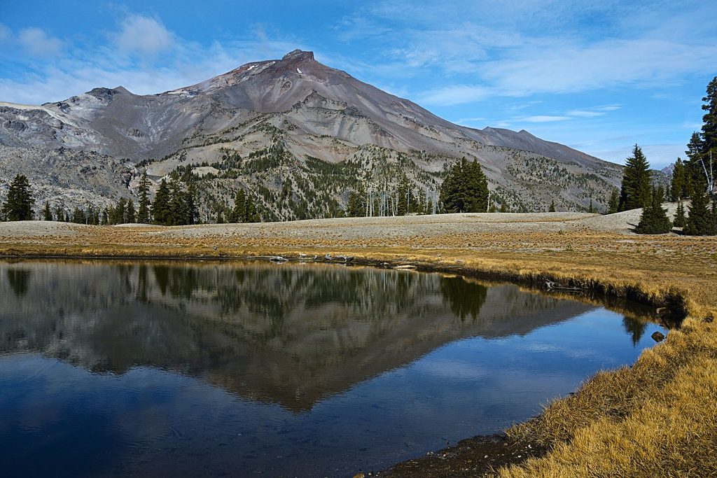South Sister from Green Lakes